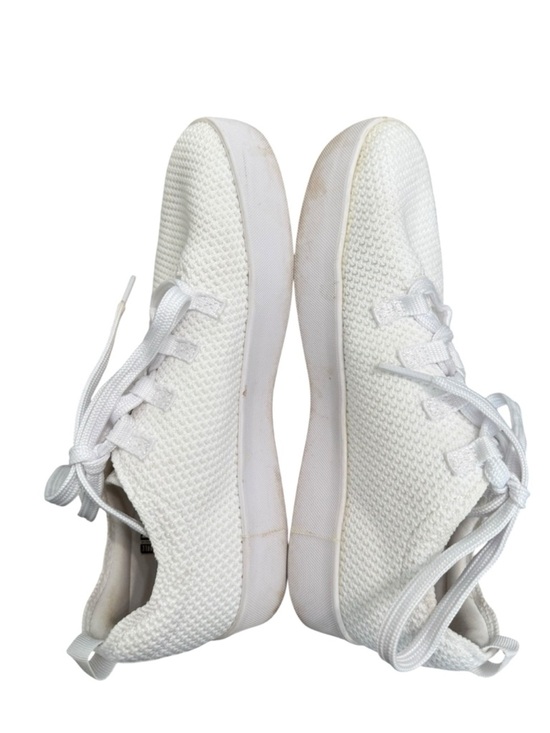 NOBULL White Recs Knit Sneaker Unisex Shoe Size 8.5 Mens / 10 Women’s main image 8